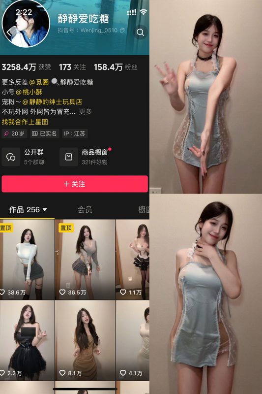 抖音 静静爱吃糖 微密圈 NO.001期 【12P5V】-cos领域