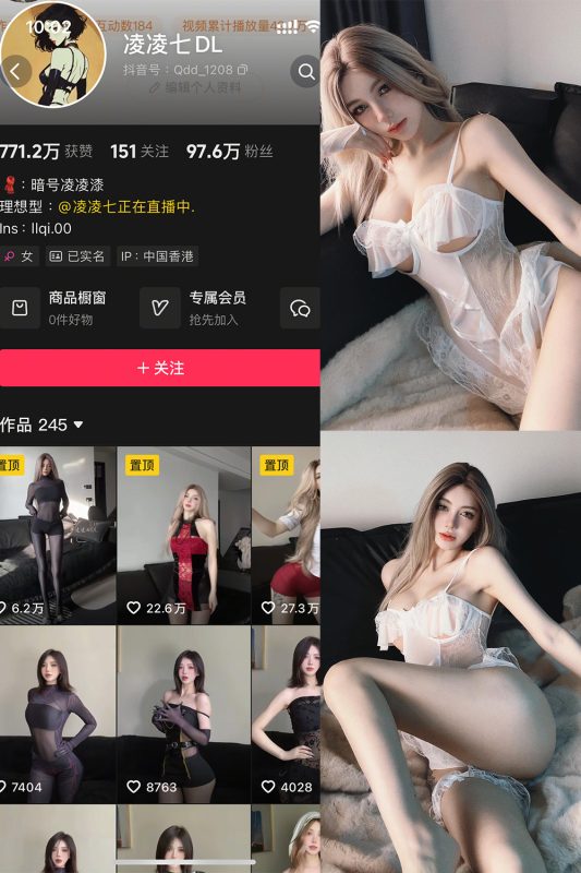 抖音 凌凌七DL 秘语空间 NO.001期 【9P3V】-cos领域