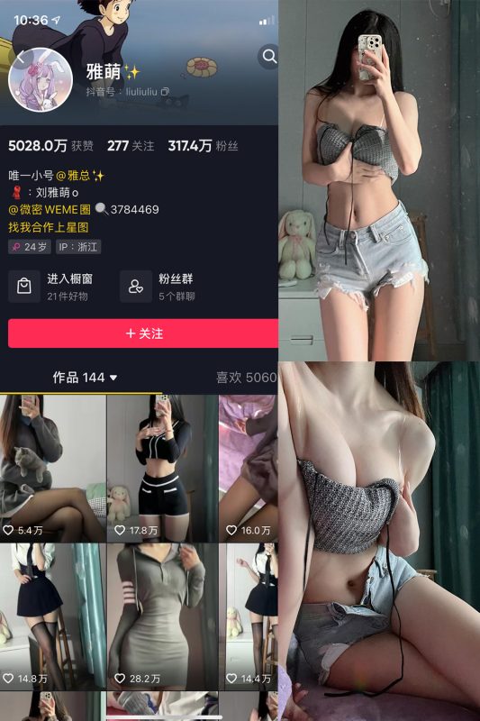 抖音 刘雅萌 微密圈 NO.032期 【17P1V】-cos领域