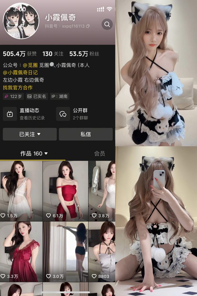 抖音 小霞佩奇 微密圈 NO.002期 【33P8V】-cos领域