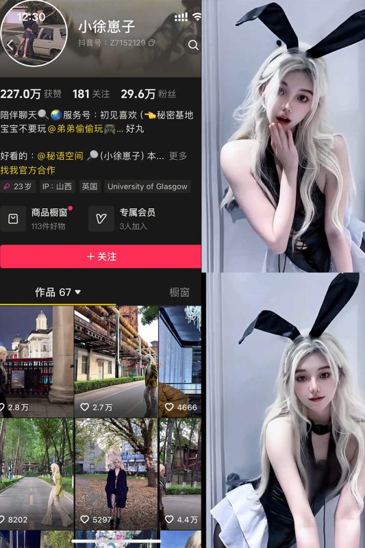 抖音 小徐崽子 秘语空间 NO.001期 【13P9V】-cos领域