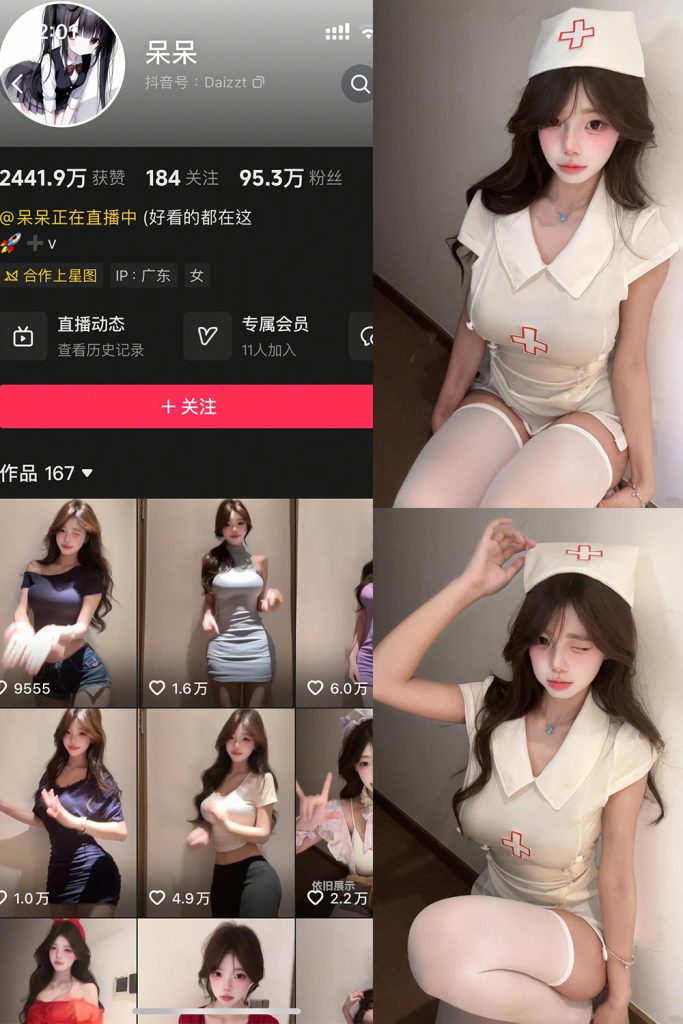 抖音 呆呆 岛遇 NO.006期 【6P】-cos领域