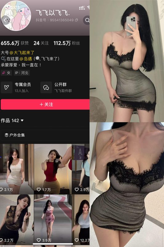 抖音 飞飞以飞飞 岛遇 NO.004期 【36P2V】-cos领域