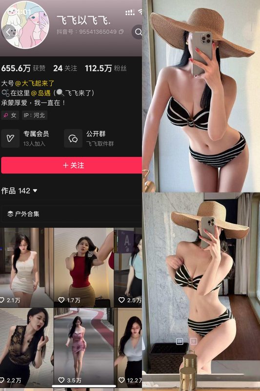 抖音 飞飞以飞飞 岛遇 NO.006期 【14P1V-cos领域