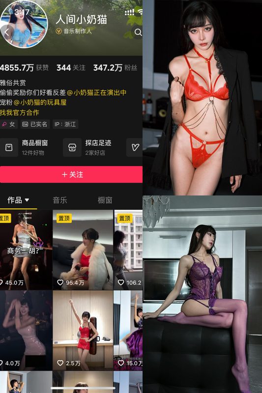 抖音 人间小奶猫 岛遇 NO.002期 【29P4V】-cos领域