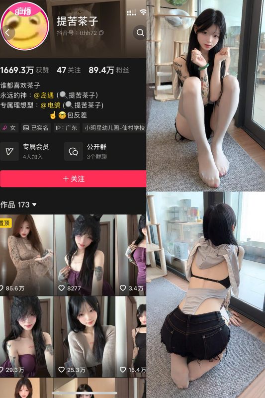 抖音 提苦茶子 岛遇 NO.004期 【36P1V】-cos领域