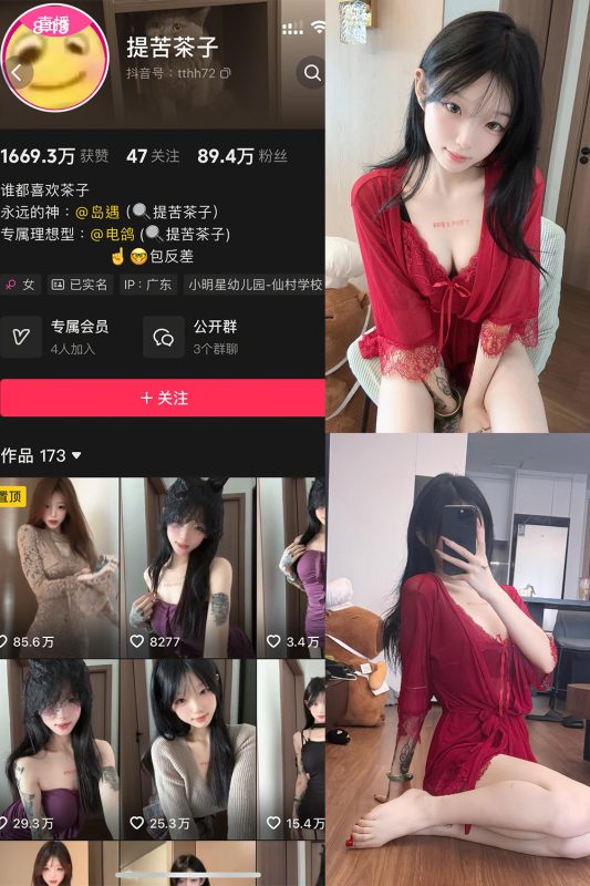 抖音 提苦茶子 岛遇 NO.006期 【10P】-cos领域