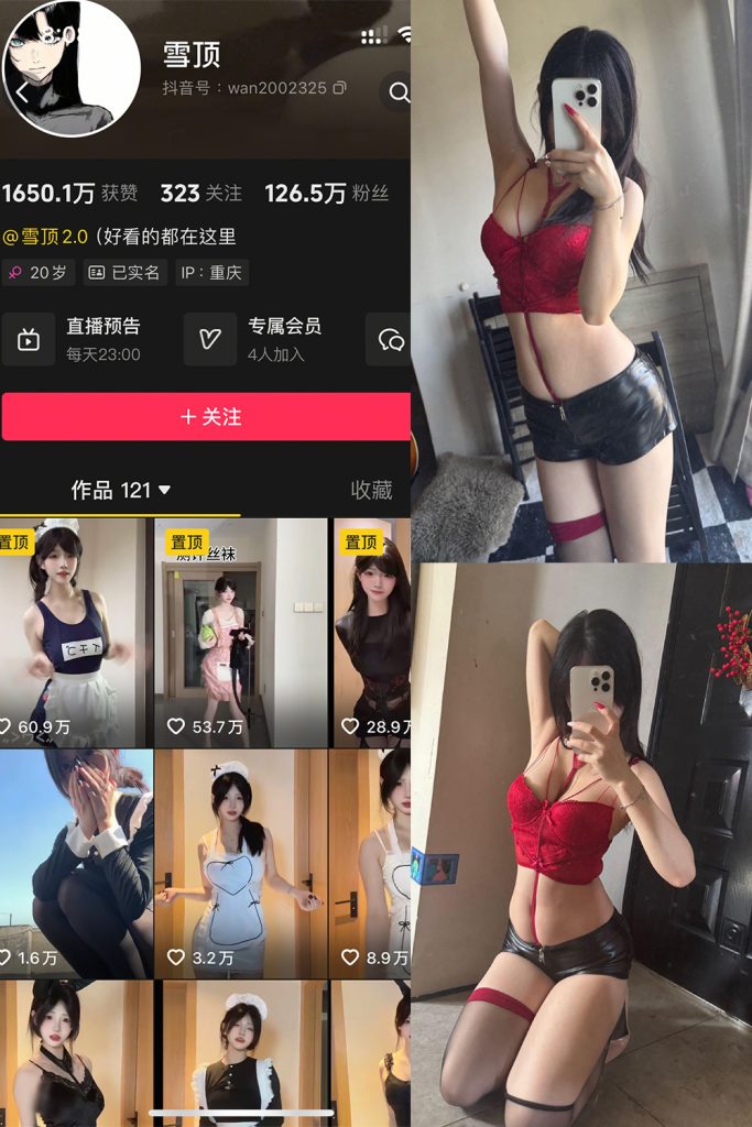 抖音 雪顶 岛遇 NO.009期 【26P1V】-cos领域