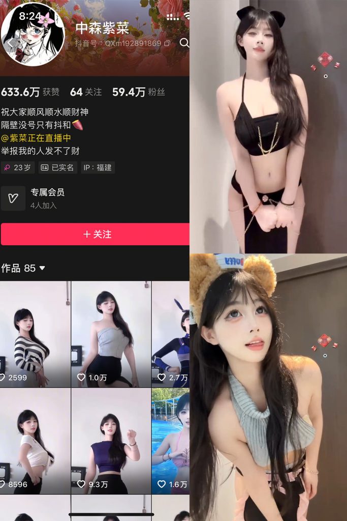 抖音 中森紫菜 岛遇 NO.002期 【23V】-cos领域