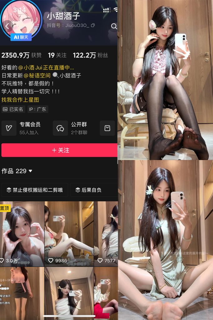 抖音 小甜酒子 岛遇 NO.002期 【29P1V】-cos领域