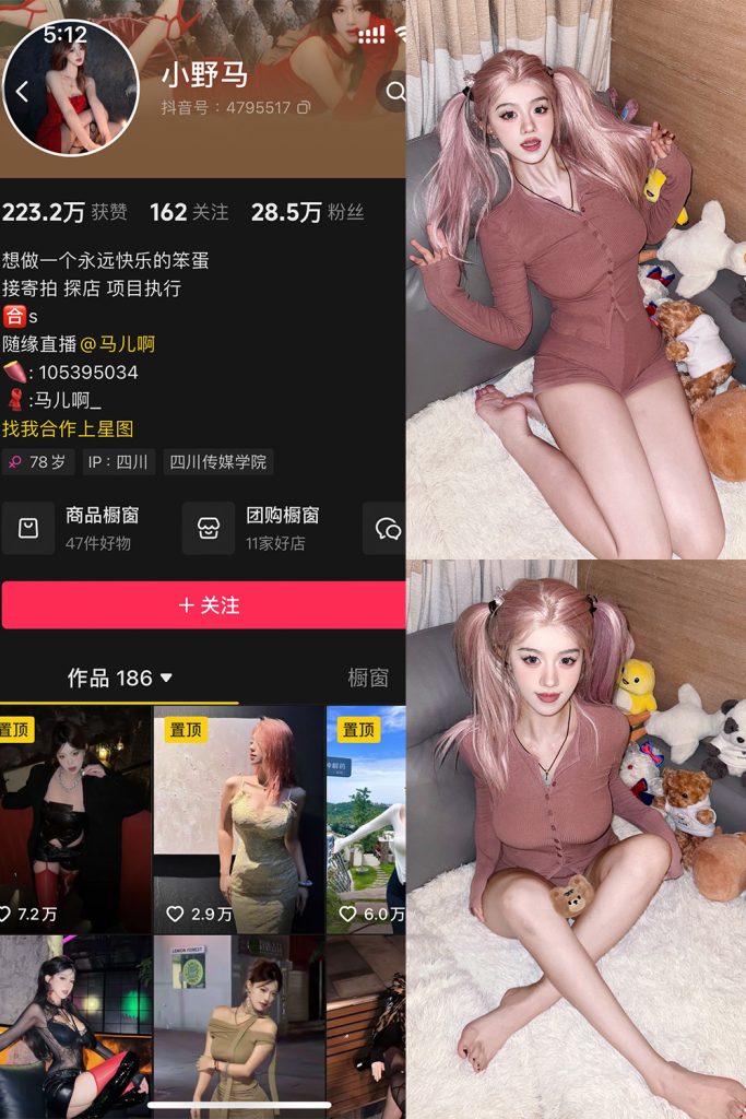 抖音 小野马 铁粉空间 NO.001期 【45P5V】-cos领域