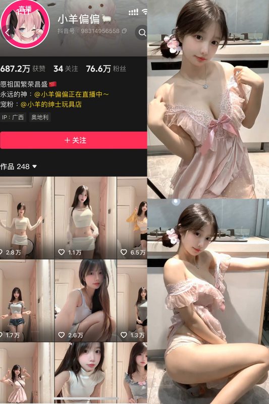 抖音 小羊偏偏 岛遇 NO.006期 【3V】-cos领域