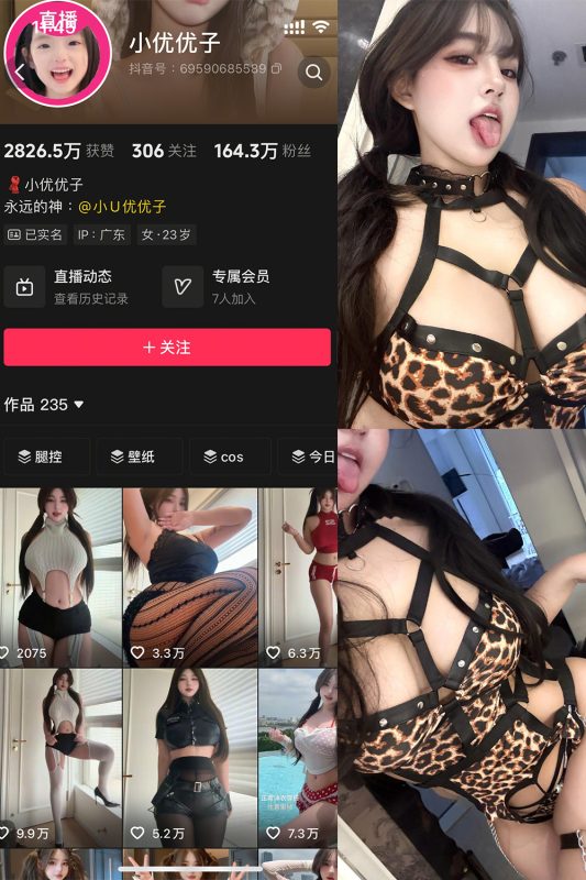 抖音 小U优优子 秘语空间 NO.033期 【6P1V】-cos领域